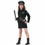 Politie kostuum meisje