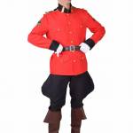 Bereden politie Canada Mountie kostuum heren