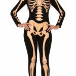 Skeleton Jumpsuit Halloween Dames